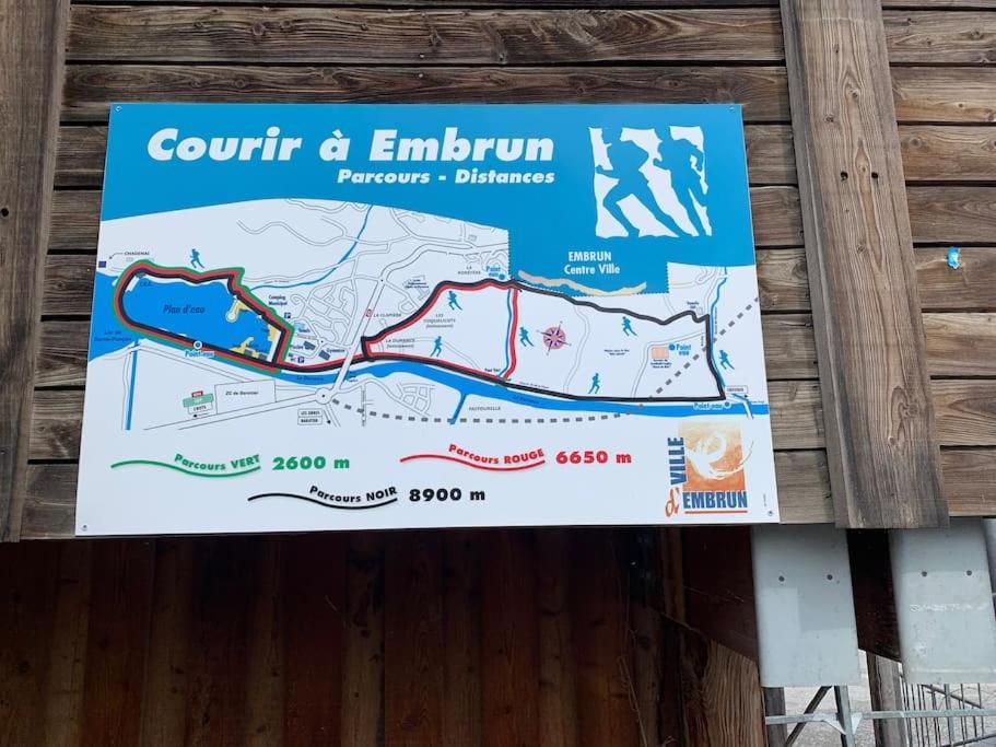 Appartement Au Plan D'Eau - Chez Laurence Embrun Eksteriør bilde